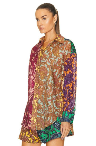 Zimmermann Tiggy Shirt and Shorts Set RenasenceStudio - side full view