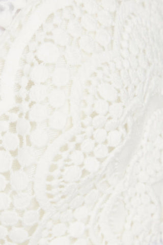 Zimmermann Wonderland Doily Bralette fabric
