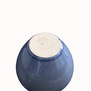 Blue Grey Crystalline Glaze Ceramic Vase, David Williams, Toolangi Pottery