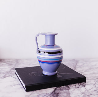 RARE Fascie Colorate Pitcher, Aldo Londi, BITOSSI, Rosenthal Netter, Mid Century Collectable