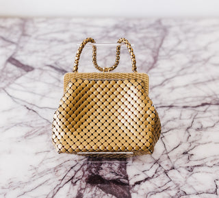 Whiting + Davis Vintage Evening Bag