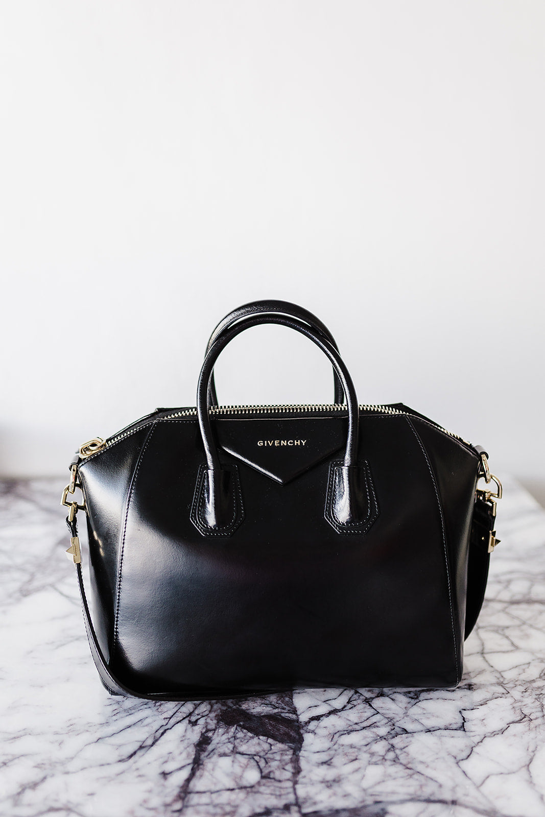 Givenchy Antigona Medium Leather Bag with Pale Gold Tone Hardware Renascence Studio