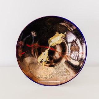 Greg Daly Studio Pottery Decorative Shallow Bowl in Excellent Used Condition